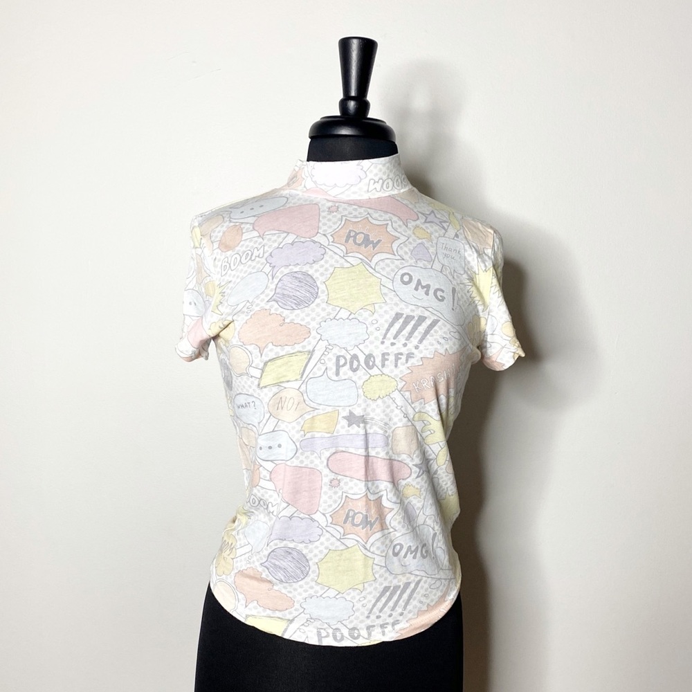 UO Pastel Comic Top